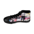 Street Smart Men's High-Top Custom Sneakers-Every Picture Tells...