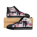 Street Smart Men's High-Top Custom Sneakers-Every Picture Tells...
