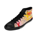 Joie De Vivre Men's High-Top Custom Sneakers-Every Picture Tells...