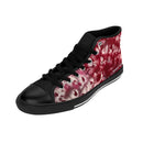 Flowering Red Women's High-Top Custom Sneakers