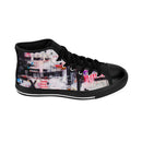 Street Smart Men's High-Top Custom Sneakers-Every Picture Tells...