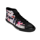 Street Smart Men's High-Top Custom Sneakers-Every Picture Tells...