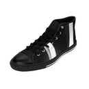 Shadows Women's High-Top Custom Sneakers  Black