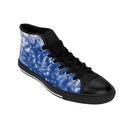 Flowering Red & Blue Men's High-top Sneakers