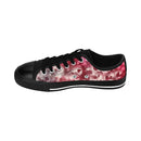 Flowering Red Men's Regular Custom Sneakers-Every Picture Tells...
