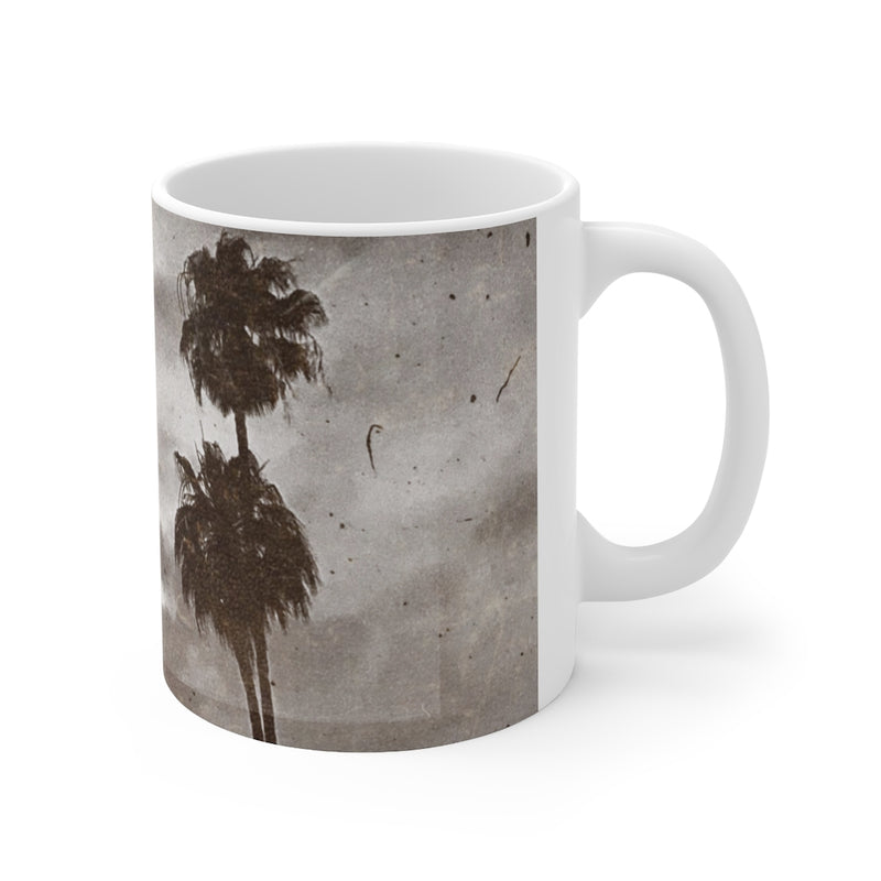 LA Palm Trees Art Mug-Every Picture Tells...