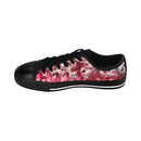 Flowering Red Women's Regular Custom Sneakers-Every Picture Tells...