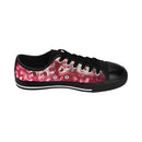 Flowering Red Men's Regular Custom Sneakers-Every Picture Tells...