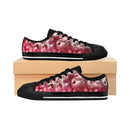 Flowering Red Women's Regular Custom Sneakers-Every Picture Tells...