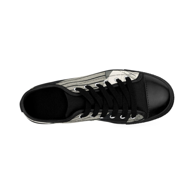 Point of View Men's Regular Custom Sneakers-Every Picture Tells...