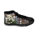 Petals & Paint Women's High-Top Custom Sneakers