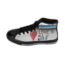 Love is All U Need Women's High-Top Custom Sneakers