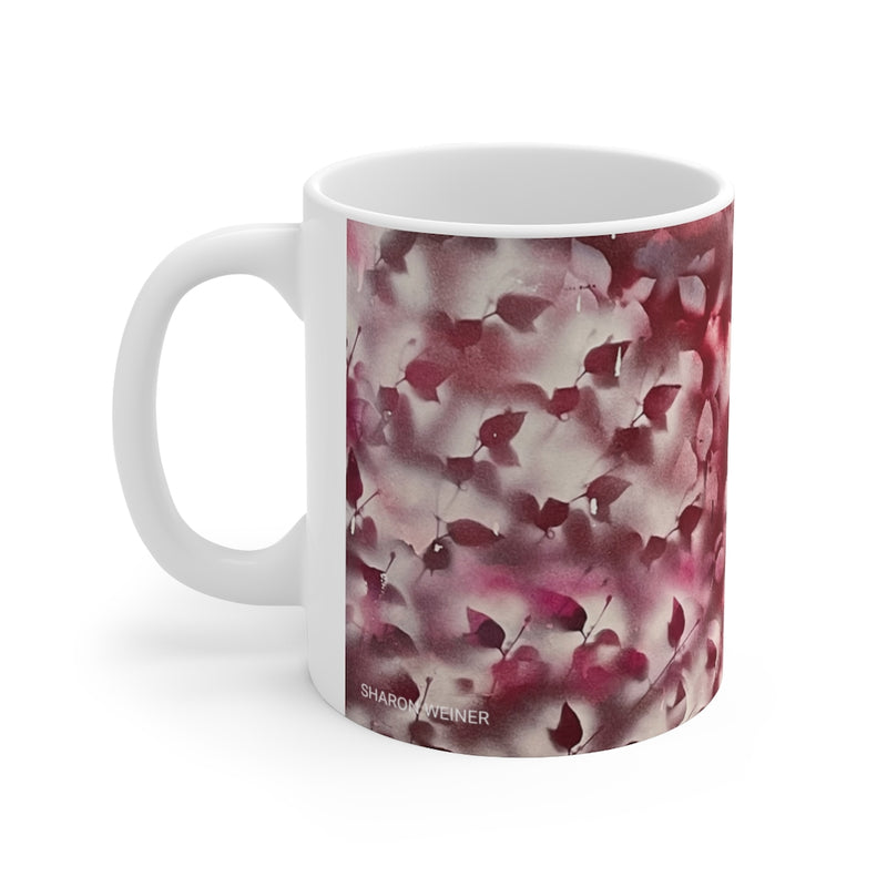Flowering Red Art Mug-Every Picture Tells...
