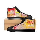 Joie de Vivre Women's High-Top Custom Sneakers