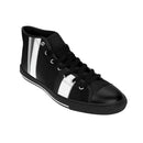Shadows Women's High-Top Custom Sneakers  Black