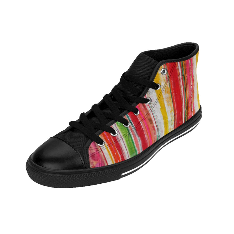 Carnival Men's High-Top Custom Sneakers-Every Picture Tells...