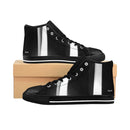 Shadows Women's High-Top Custom Sneakers  Black