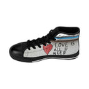 Love is All U Need Women's High-Top Custom Sneakers