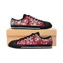 Flowering Red Men's Regular Custom Sneakers-Every Picture Tells...
